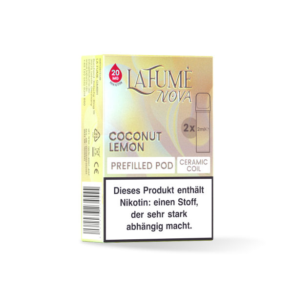 LaFume Nova Pod - Coconut Lemon (2er Pack)