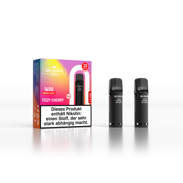 Crystal 800 Pro (2er Pack) - Fizzy Cherry