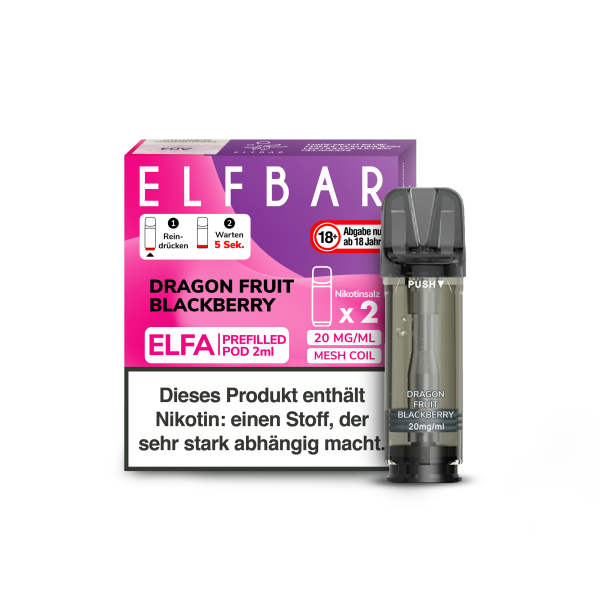 ELFA - Dragon Fruit Blackberry 20mg/ml (2er Pack)