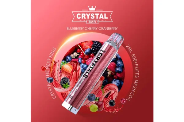 Crystal Bar 600 - Blueberry Cherry Cranberry