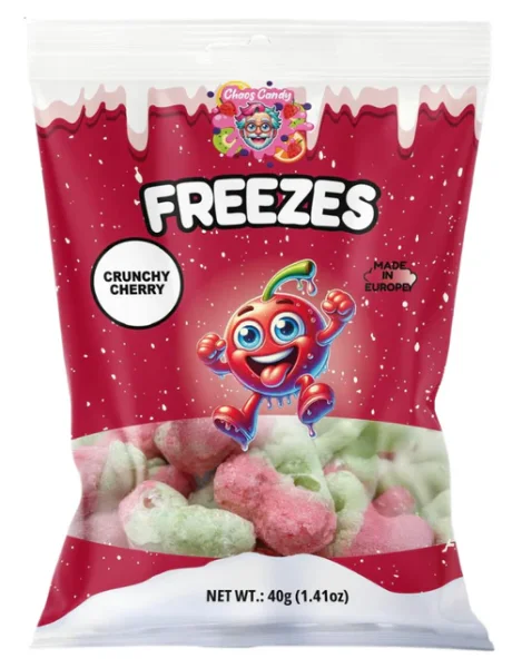 Chaos Candy - Freezes - Crunchy Cherry 40g