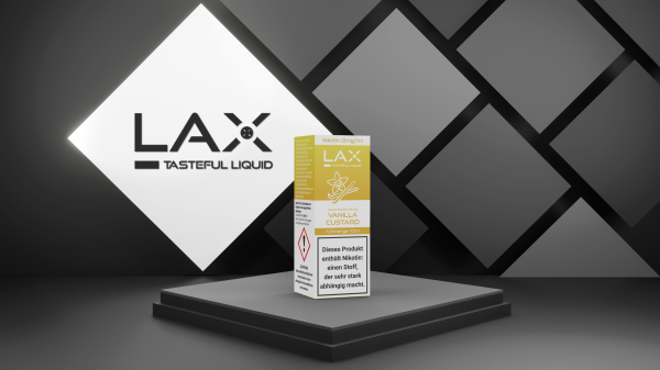 LAX Liquid - Vanilla Custard (alle Nikotinstärken)