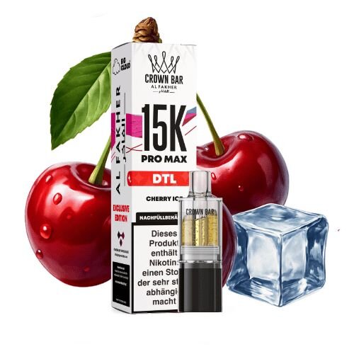 Al Fakher 15k Pro Max Pod - Cherry Ice (DTL)