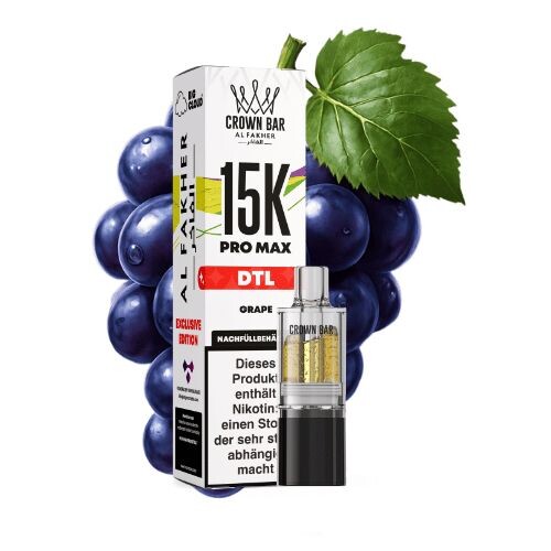 Al Fakher 15k Pro Max Pod - Grape (DTL)