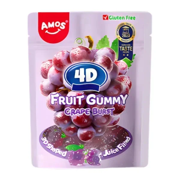 Amos - Gummy 4D - Grape Burst 65g [CN]