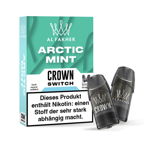 Al Fakher Crown Switch - Artic Mint (2er Pack)