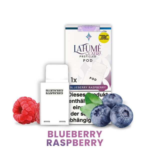 LaFume Cuatro Pod - Blueberry Raspberry